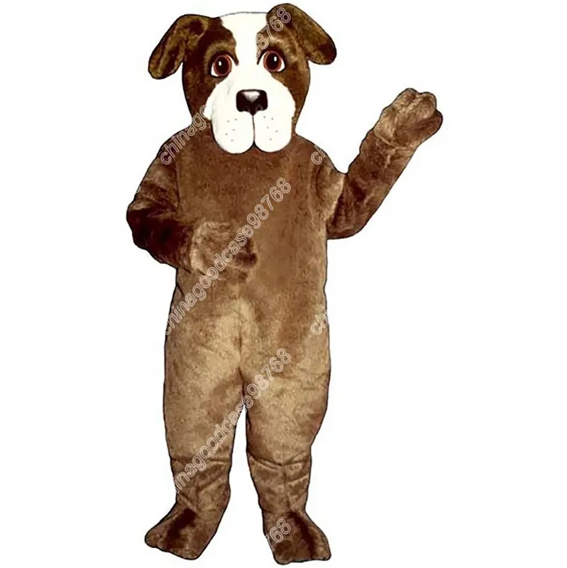 Adult Characte Cute ST. Bernard Mascot Costume Halloween sukienka świąteczna Cull Body Props Strój Mascot Costume