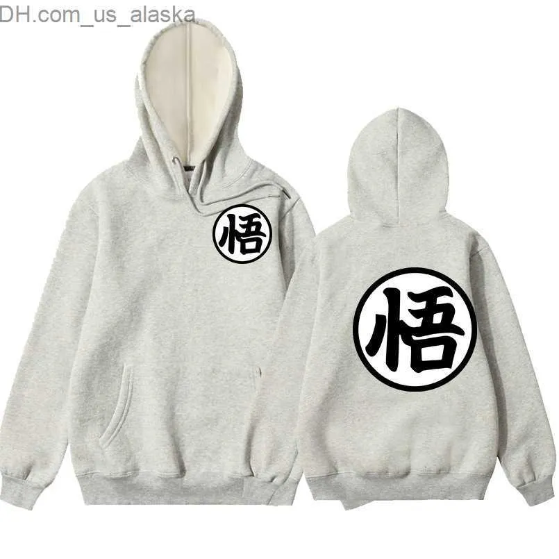 Men's Hoodies Sweatshirts Newest Japanese Anime Hoodie Cosplay Saiyan Son Harajuku Goku Pocket Hooded Sweatshirts Hoodies Men/women 939