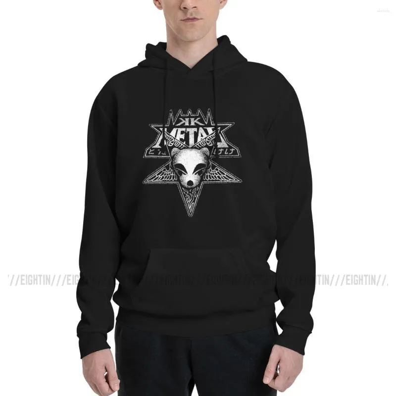 Herren Hoodies Männer Sweatshirt KK METAL Animal Crossing Horizons Reine Baumwolle Grafik Paar Dünne Fleece Lustige Pullover