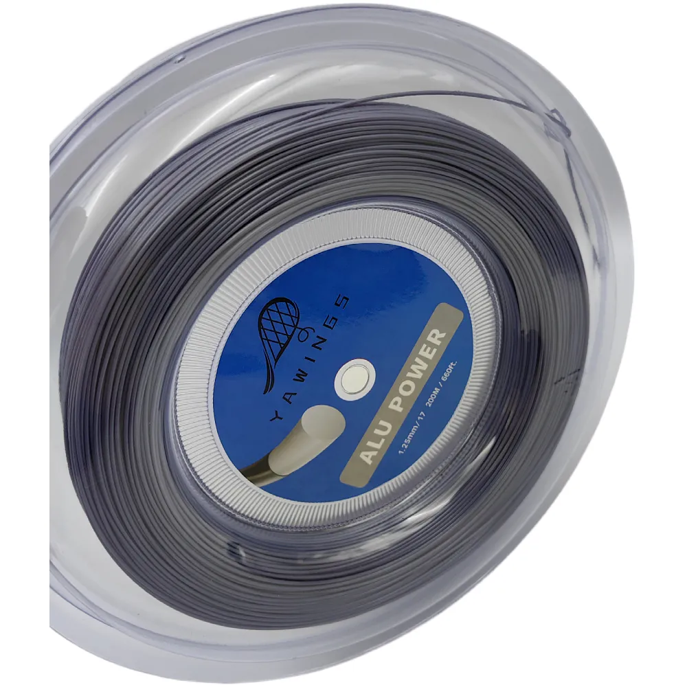 Corde De Raquette De Badminton – 10 M, Nylon/résine, Diamètre 0,7 Mm, Résistance 13,6 Kg, Blanche