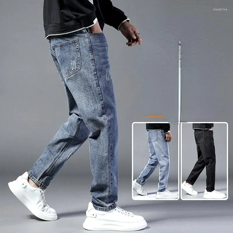 Mejor Precio En A Granel Jeans Pour Hommes 2023 Printemps Style Américain  Pantalon En Denim Droit Hommes Streetwear Top Qualité Mode Pantalon  Décontracté U111, Envío Gratuito, DHgate