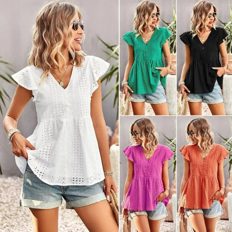 Blusas De Mujer Top De Mujer Camisa Femenina Estética Elegante Y