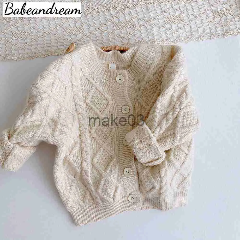 Cardigan hiver enfants bébé filles garçons automne hiver manches longues solide tricot outwear manteau enfant en bas âge garçons enfants filles cardigan pull J230801