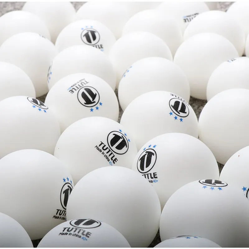 Bolas de Tênis de Mesa TUTTLE 3Star 40 Material Plástico ABS Bola de Ping Pong Profissional para Treinamento de Competição 2050100pcs 230801