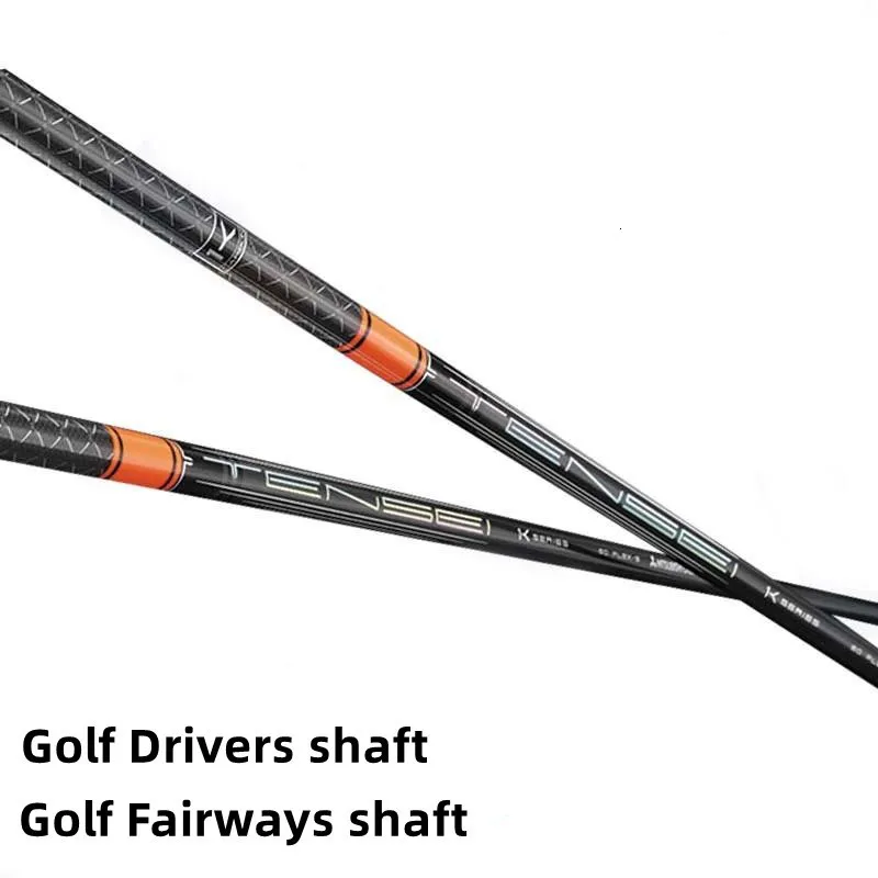 Andra golfprodukter Drivare Shaft Tensei Pro Orange 1K Inch R S SR Flex Graphite Wood Clubs 230801