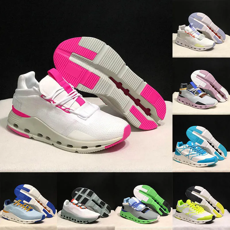 Cloud Nova Pearl White Form Buty do biegania platforma Dhgates Designer Run Pink Clouds Women Men Men Monster Buts Treners Runner 36-45