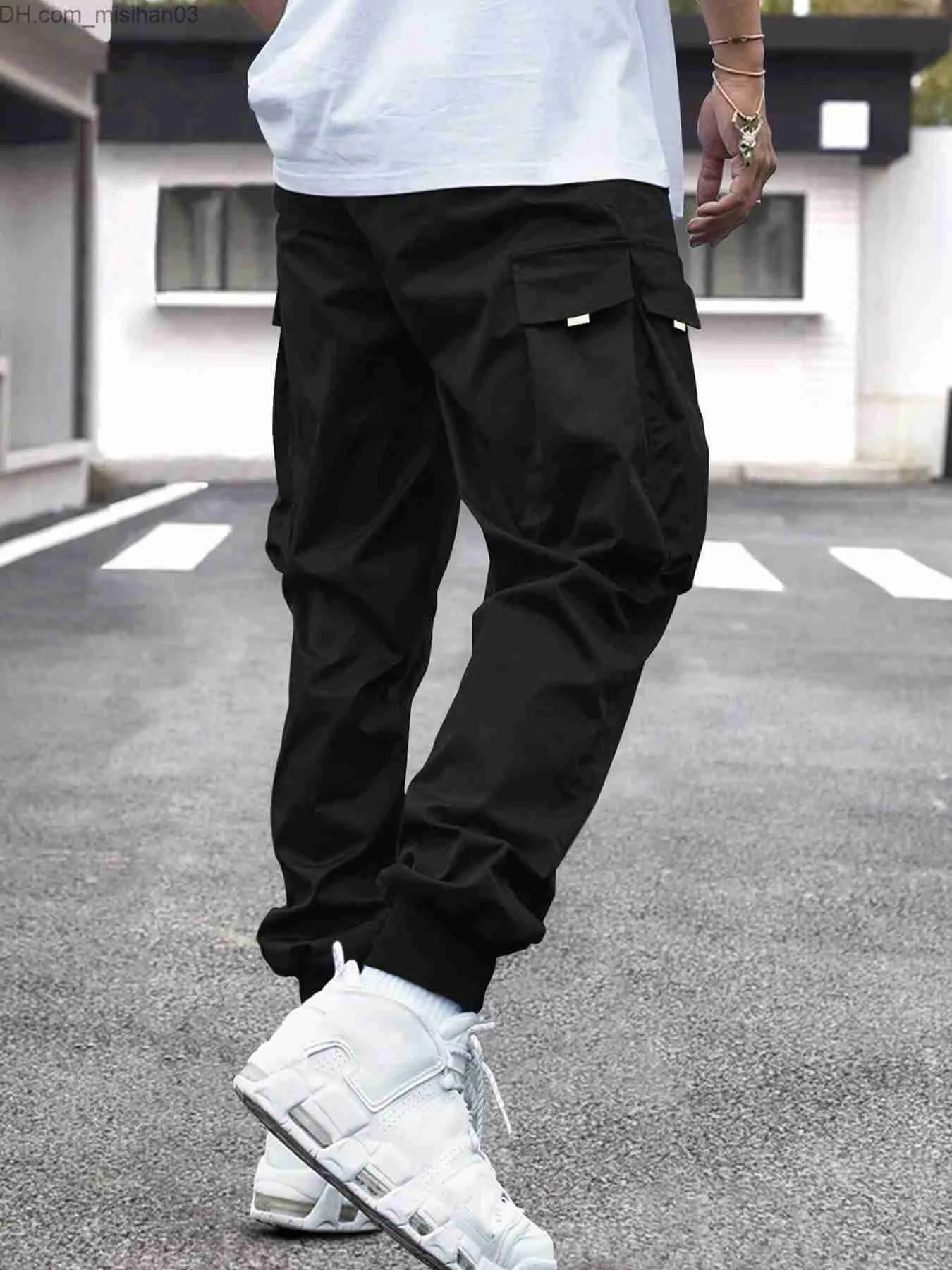 Pantalones Cargo Con Tiras Hombre Pantalones Cargo Pantalones Con