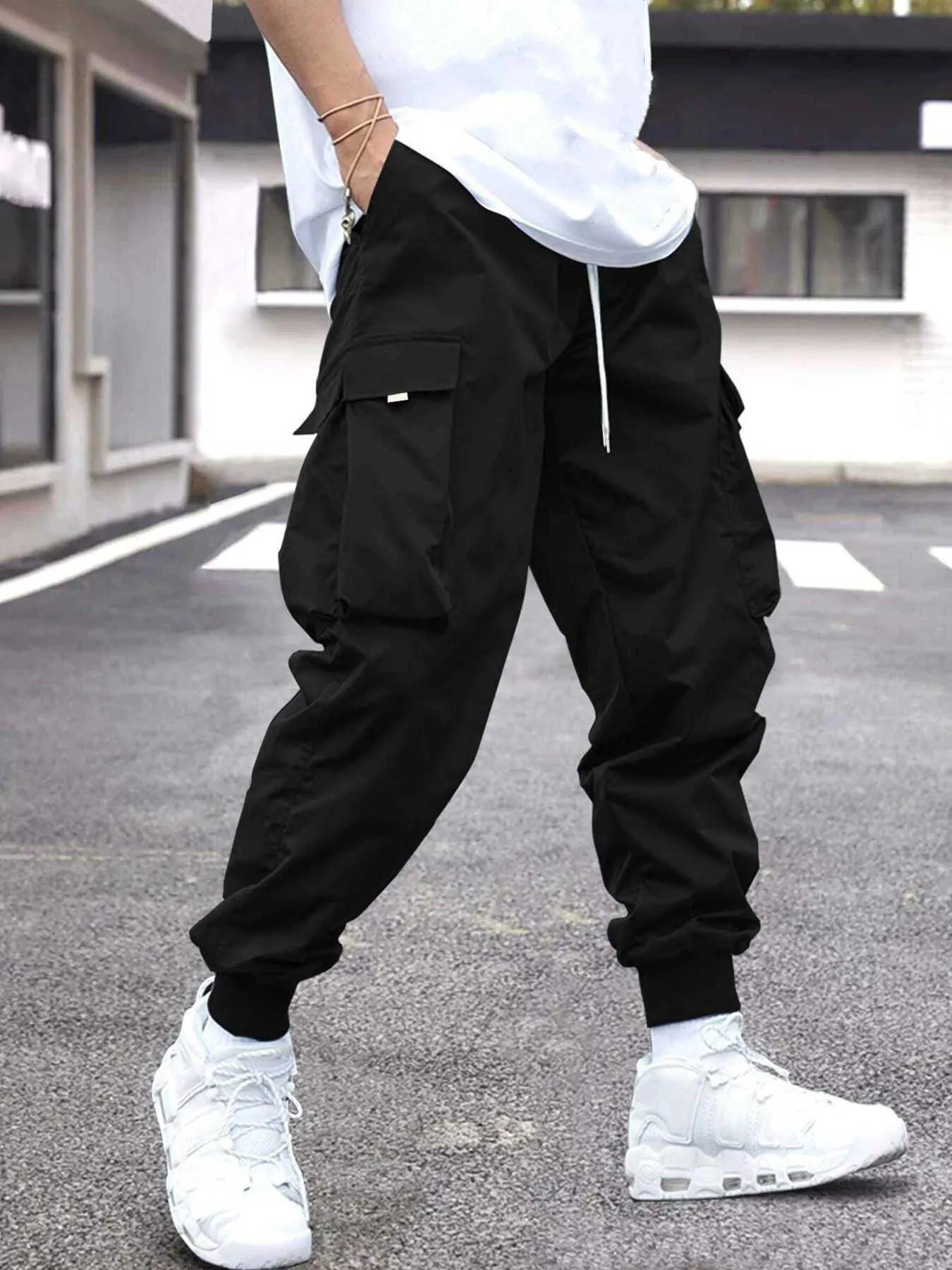 Pantaloni da lavoro Pantaloni casual da uomo Pantaloni dritti da