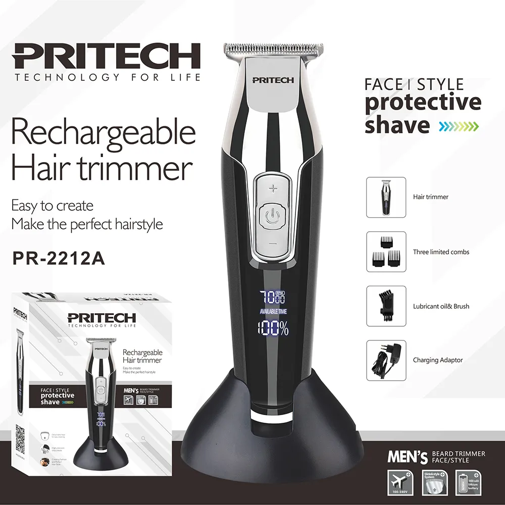 Tondeuse à cheveux Tondeuse à cheveux pour hommes Barbe Trimer Tondeuse à cheveux professionnelle Electr Razor Machine de coupe de cheveux Coupe de cheveux Electr Shaver Barber 230731