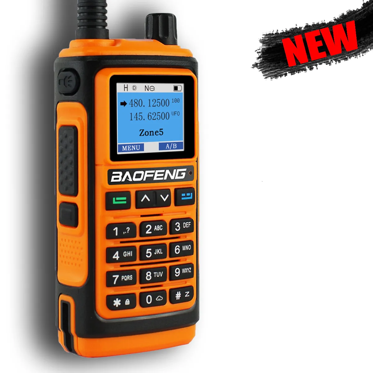 Walkie Talkie 2023 Bao Feng UV 17 Uzun Menzilli Ham 5W Taşınabilir Radyolar FM Kablosuz Set Amatör İki yönlü Radyo UHF VHF Av için 230731