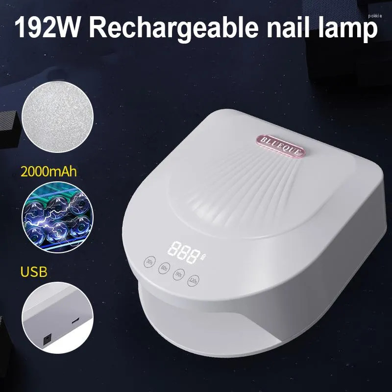 Logo gratuit lampe UV Mini-sèche-ongles sans fil rechargeable