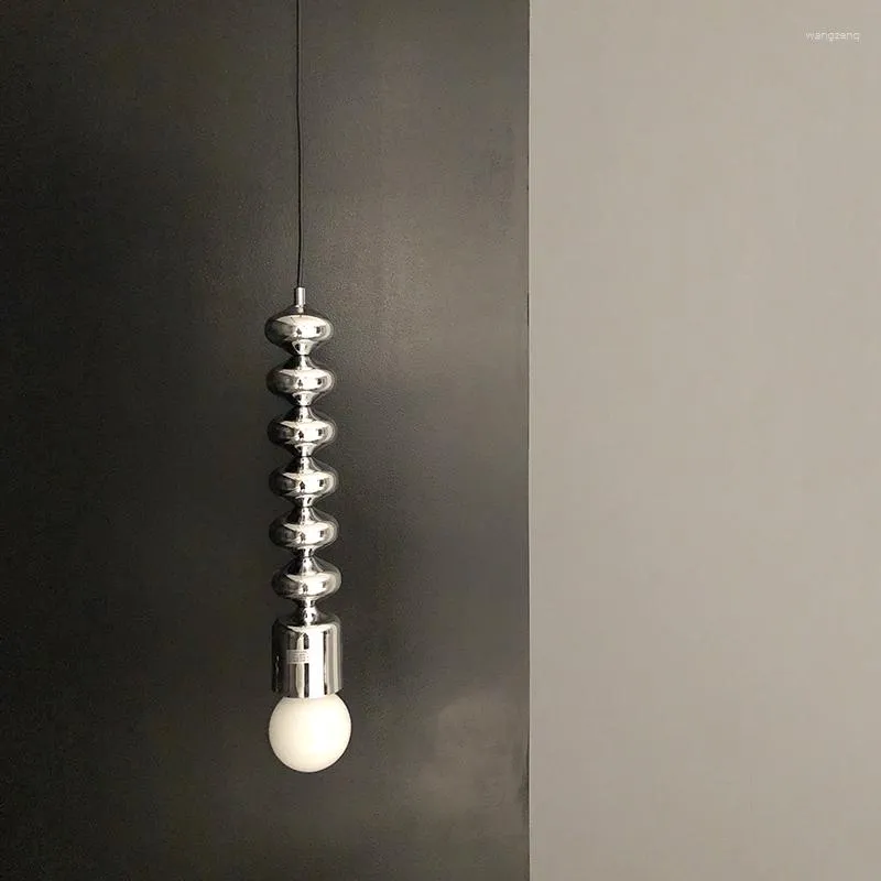 Lampy wisiork Gord String żyrandol średniowieczny vintage Bauhaus TV Wall Restauracja sypialnia sypialnia nocna weranda lampa atmosfery