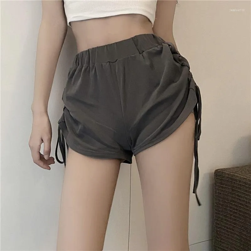 Short femme sangle Sexy Spicy Girl 2023 été sport pantalons décontractés cordon taille haute jambe large mince