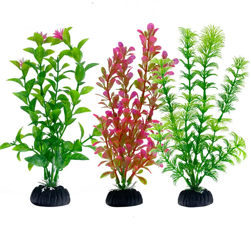 Altro Giardino domestico 15 Simulazione Piante artificiali Decorazioni per acquari Plastica Subacquea Erbaccia Accessori per erba Decorazione per acquario Ornamento 230731