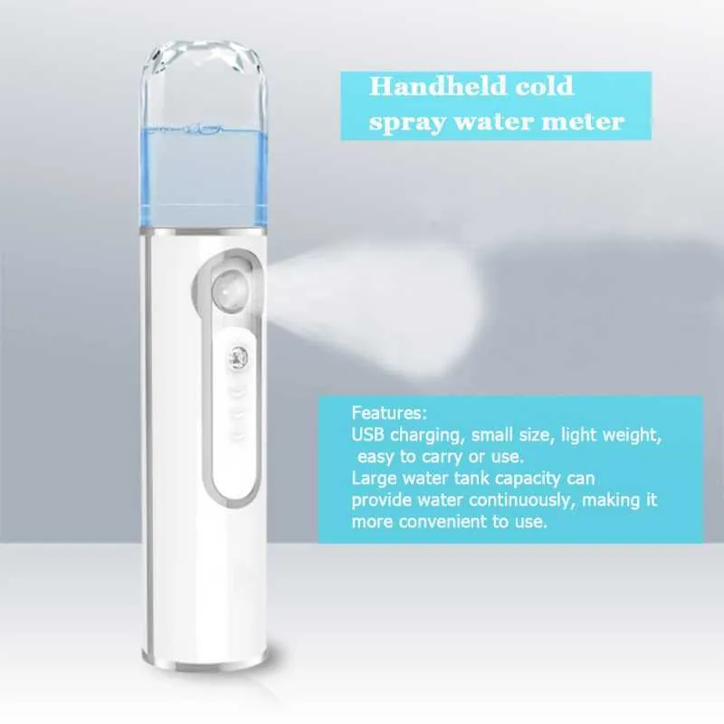 Vapeur faciale nébuliseur hydratant Extensions de cils pulvérisateur dispositif nanomètre pulvérisation beauté humidifiant 230801