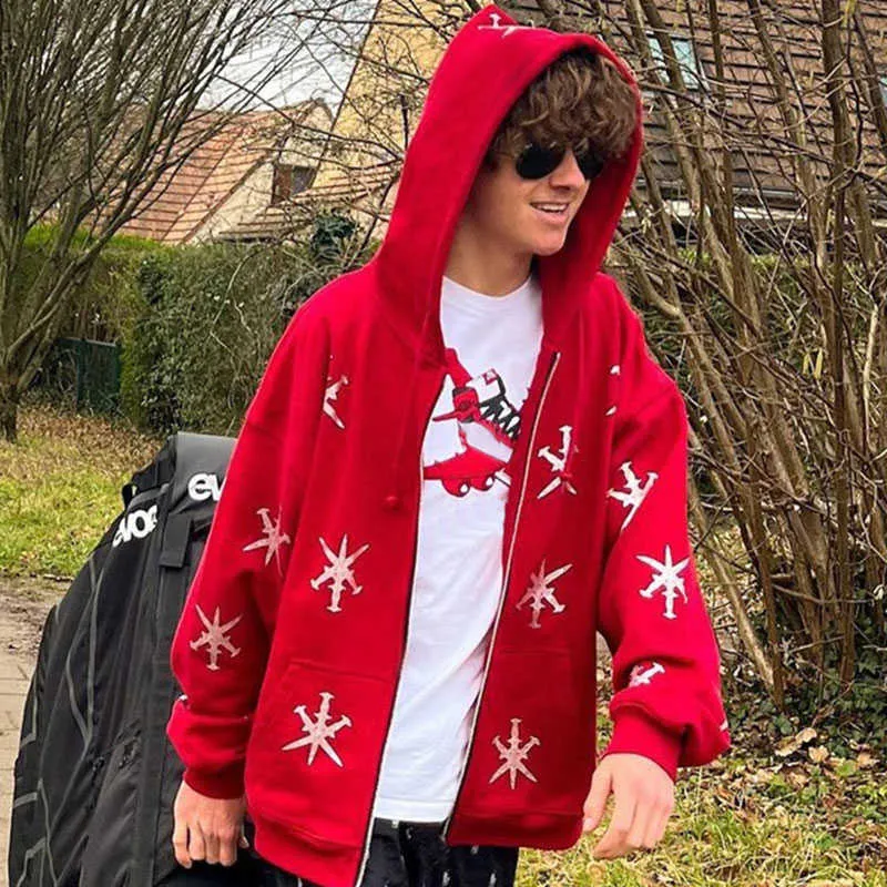 Mens Hoodies Sweatshirts Men Hip Hop Streetwear Hooded Jacket