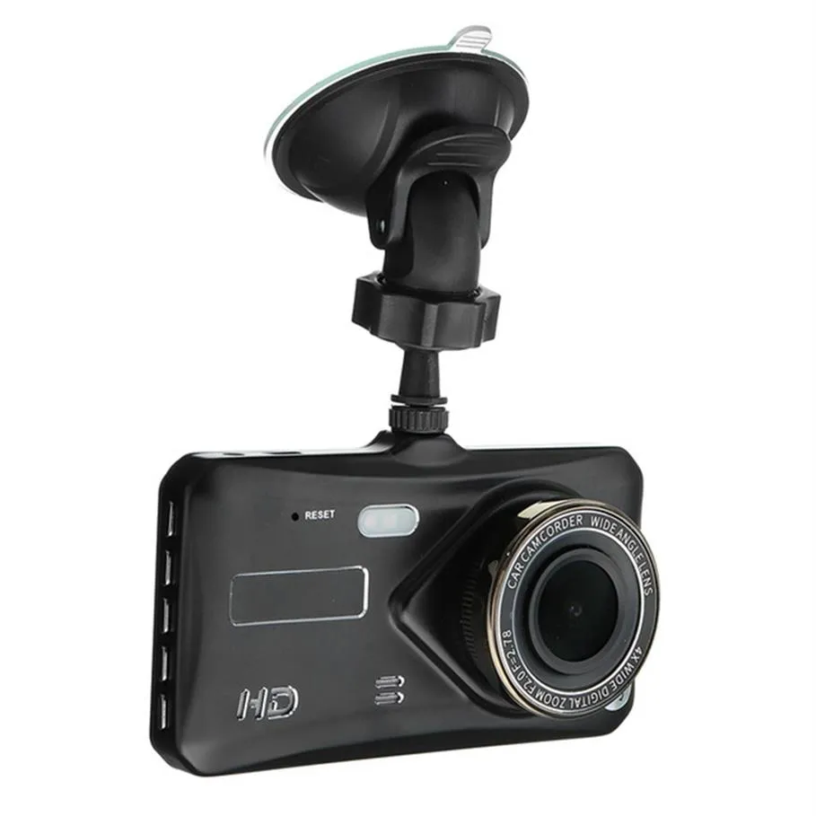 1080P full HD DVR carro câmera tela sensível ao toque filmadora 2Ch condução dashcam 4 polegadas 170° WDR visão noturna G-sensor estacionamento monito253T