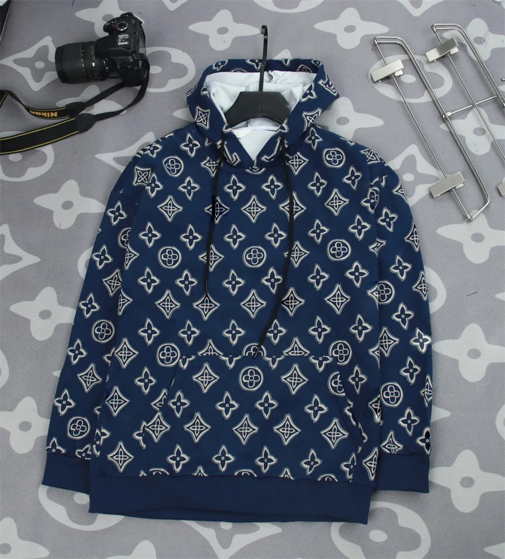 Louis Vuitton Sweater Mens Stylish Mens Knitted Hoodie Casual