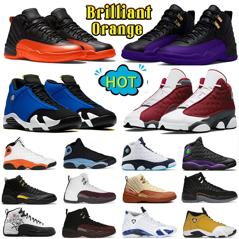 Designer Jumpman 13s basketball shoes Men 13 High Court Purple Black del sol Red Flint French Brave laney 14 Brilliant Orange 12s cherry mens trainers sneakers