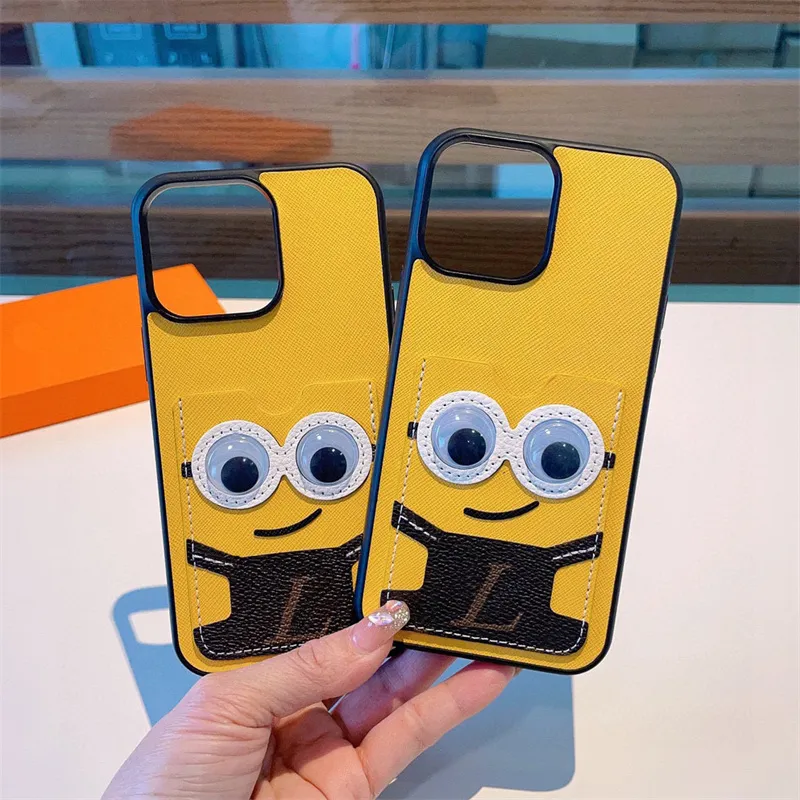 Luxury Cartoon Designer Phone Case Unisex iPhone Cases 12 Pro Promax 13 Pro Promax 14 Pro Promax Plus Fashion Mens Womens telefonomslag