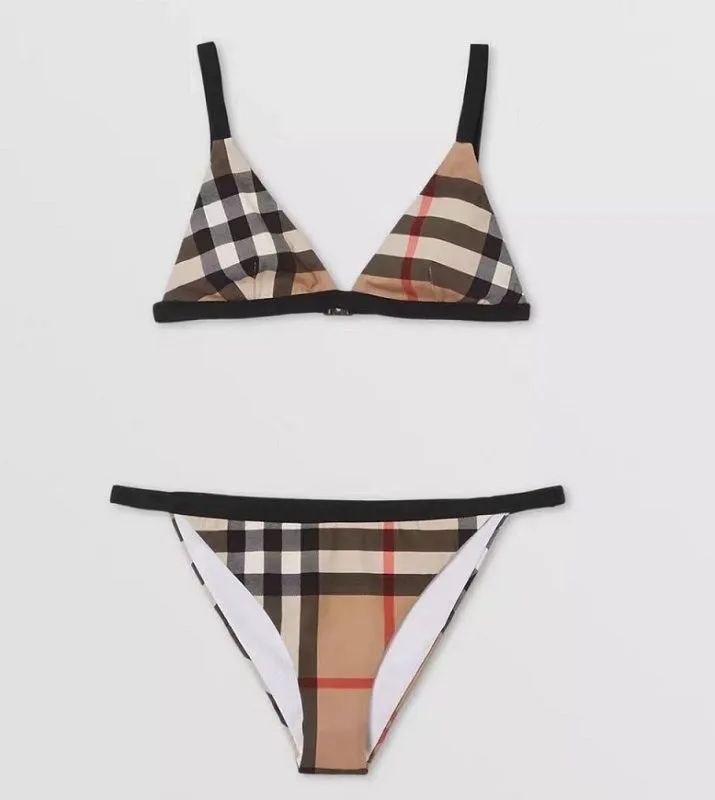 Luxury Swimwear Burberry Swimsuit Womens Sale Luxury Bikini Sets