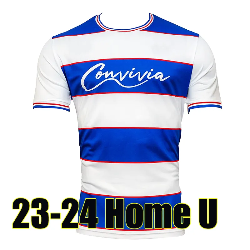 QPR 40th Soccer Jerseys 2023 24 Home Away Kit With Bobby Zamora