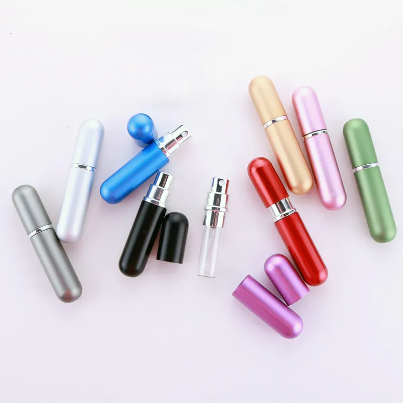 Portable Perfume Atomizer - 5ml Mini Refillable Travel Perfume Spray ...