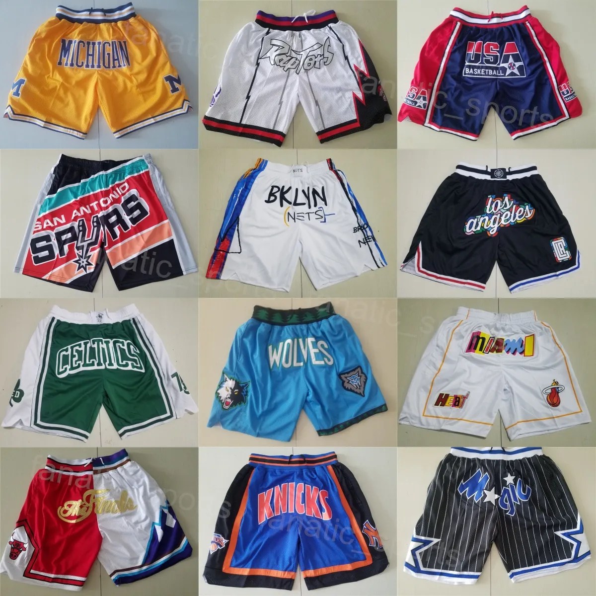 Men's Basketball Shorts with Zipper Fly - Elastic Waist, Drawstring, Polyester, Team Colors, Running, Workout, Casual Men's Basketball Shorts with Zipper Fly - Elastic Waist, Drawstring, Polyester, Team Colors, Running, Workout, Casual