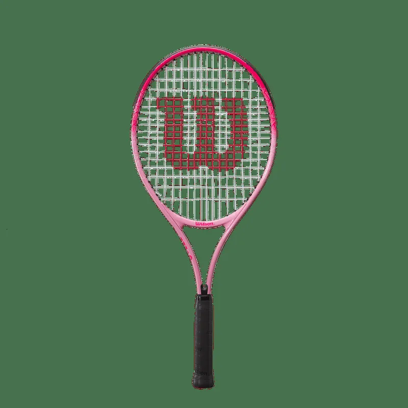 Ensembles de badminton Rose 25 pouces Raquette de tennis junior 910 ans 230731