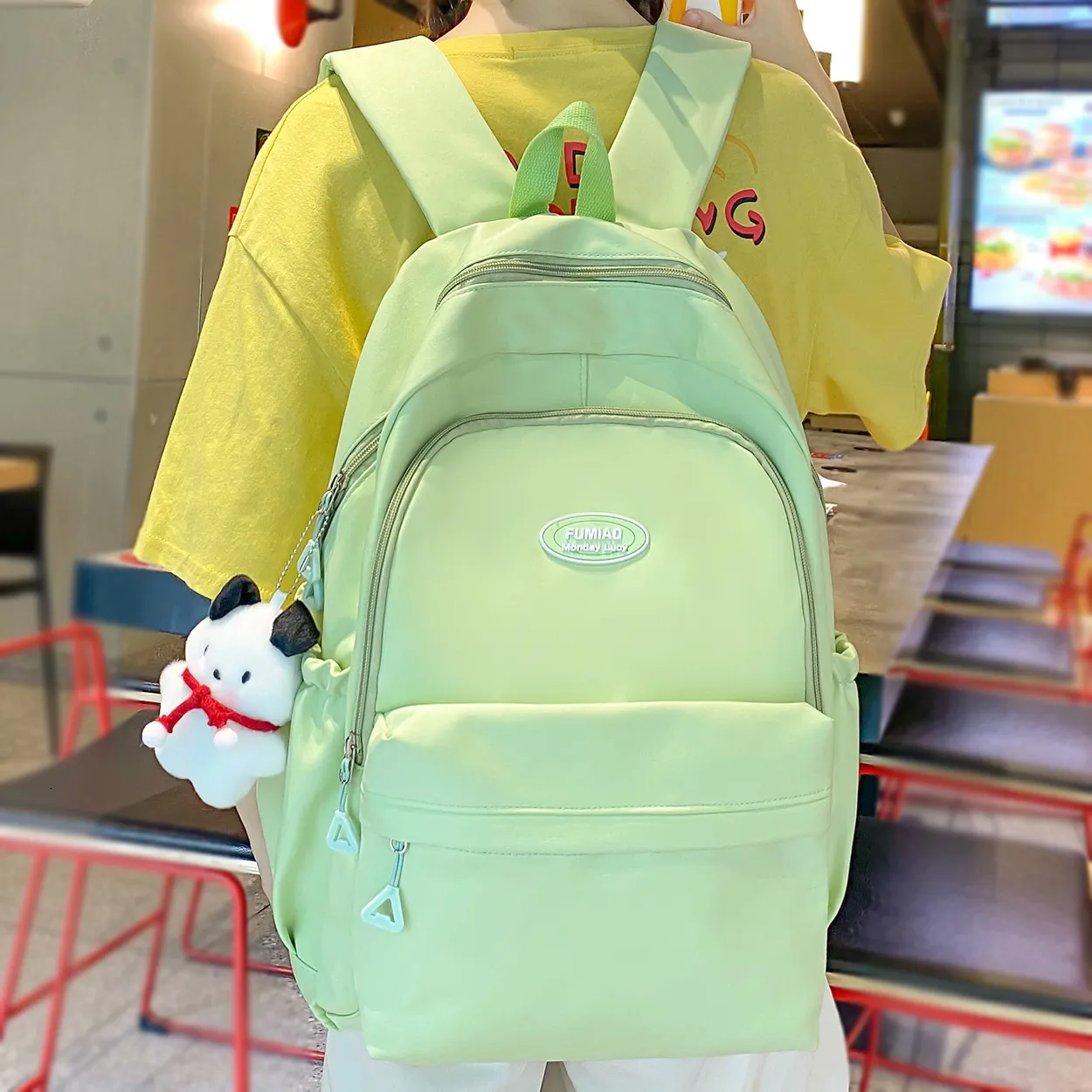 School Bags Lady Kawaii Waterproof Laptop Cool Fashion Female Travel High Capacity Book Bag Women College Backpack Girl Nylon 230801