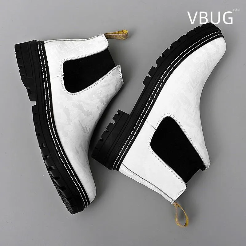 Boots Low Cut Round Toe Breathable Trendy All-match Casual Wear-Resistant Comfortable Outdoor Fashion Shoes Spring Autumn Main