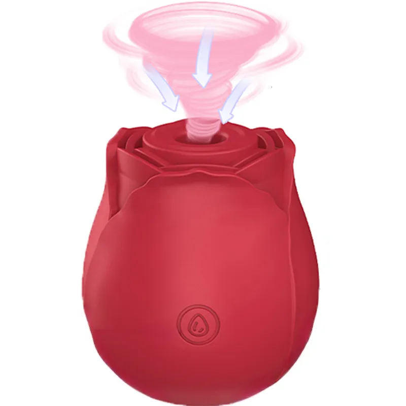 Rose Shape Vibrators Powerful Clitoris Sucking And... From Zhengrui03,  $9.63