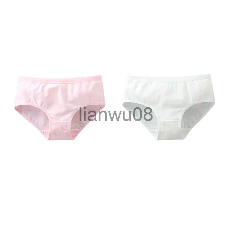 Panties 2PC Kids Underwear Cotton Girls Panties Boxer Briefs Children  Panties Breathable Teen Underpants Boxer 814T x0802