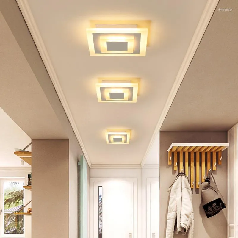 Plafonniers Moderne Minimaliste Led Allée Lampe Décorative Salon Escalier Balcon Couloir Porche Maison Éclairage Intérieur