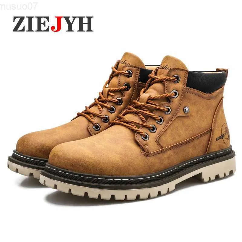 Laarzen Herfst Winter Mannen Militaire Laarzen Kwaliteit Speciale Tactische Desert Combat Enkellaars Leger Werkschoenen Leer Snowboots Mannen L230802