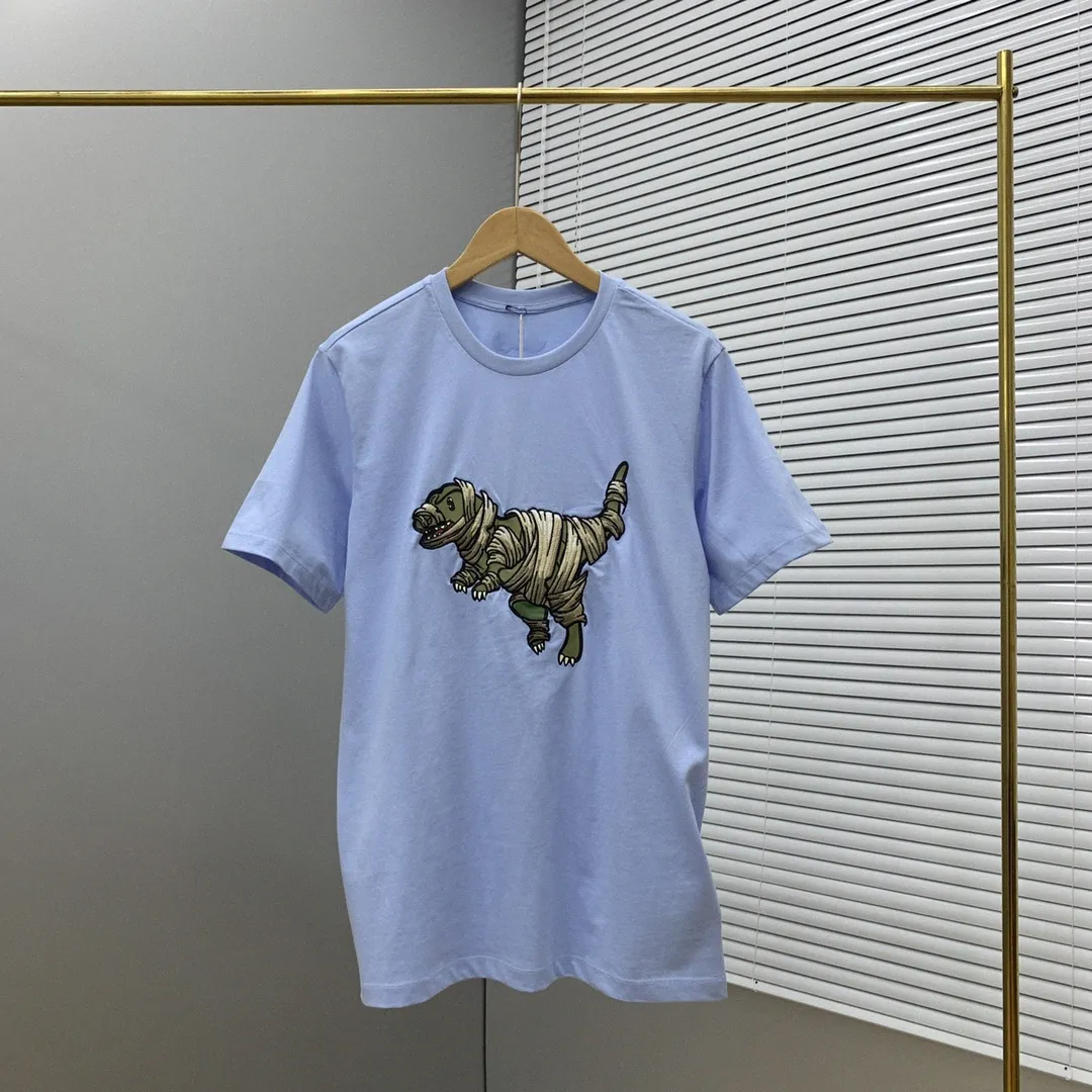 Mens Designers Trendy stijl kardemom bijpassende heren kleine vliegende olifant monster pullover voor koppels vrouwelijk T-shirt met korte mouwen en ronde hals e7Kz#
