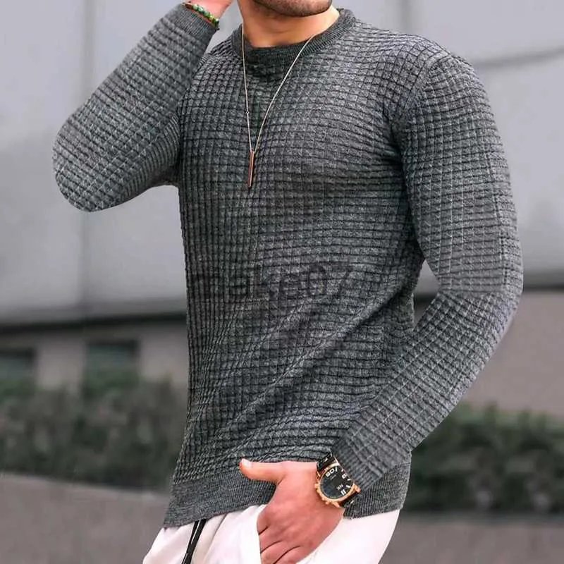 Men's Sweaters Men's Clothing Sweater Men Long Tshirt Spring And Autumn Daily Standard Casual Pullovers Men's Sweater T Shirt J230802