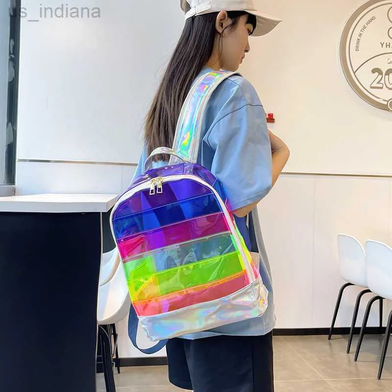 Zaino trasparente PVC trasparente per bambini, per bambini, scuola  impermeabile multicolore Borsa - Cina Borsa e borsa da donna prezzo