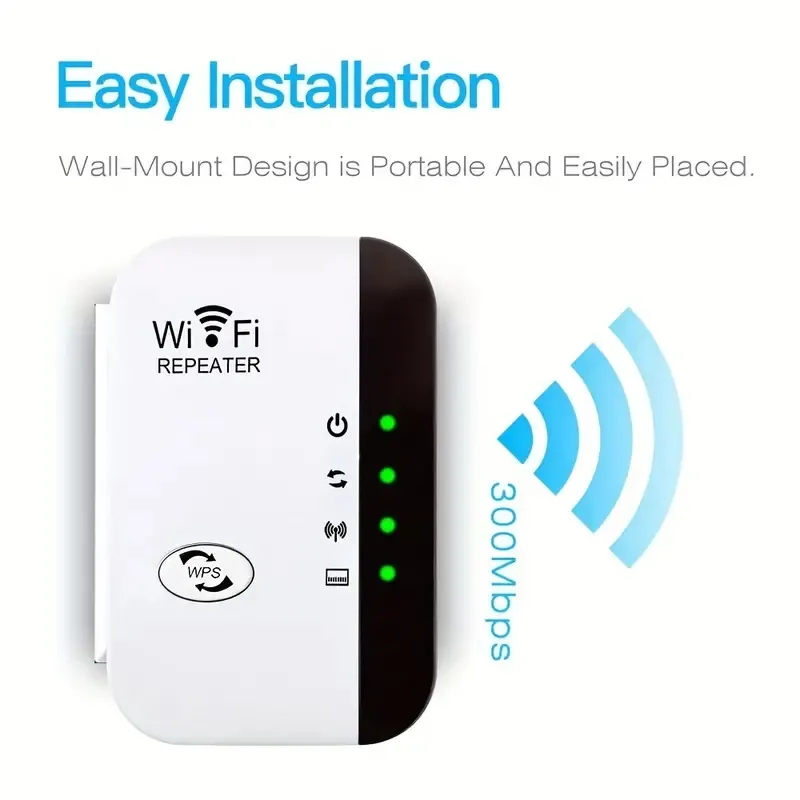 WiFi Extender, WiFi Signal Booster Up to 3000sq.ft and 28 Devices