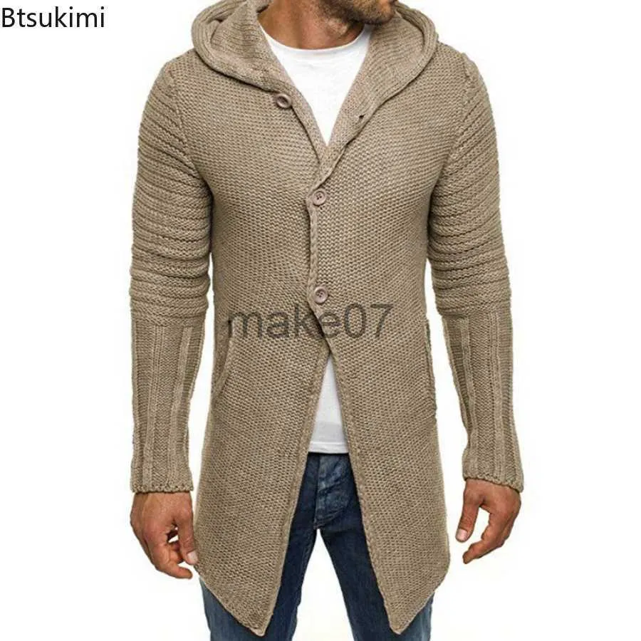 Sueteres Para Hombres Nuevo 2023 Otono Invierno Hombres De Punto Con Capucha Cardigan Sueter Largo Slim Fit Hombres Hip Hop Punk Prendas De Punto Pull Homme Cardigans Hombre J230802 De 8 42 DHgate