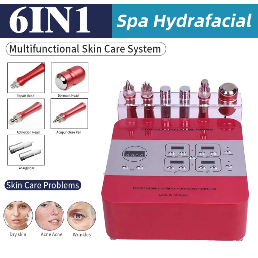 Microdermabrasion Face Lift Machine Electroporation RF 6 In 1 Eye