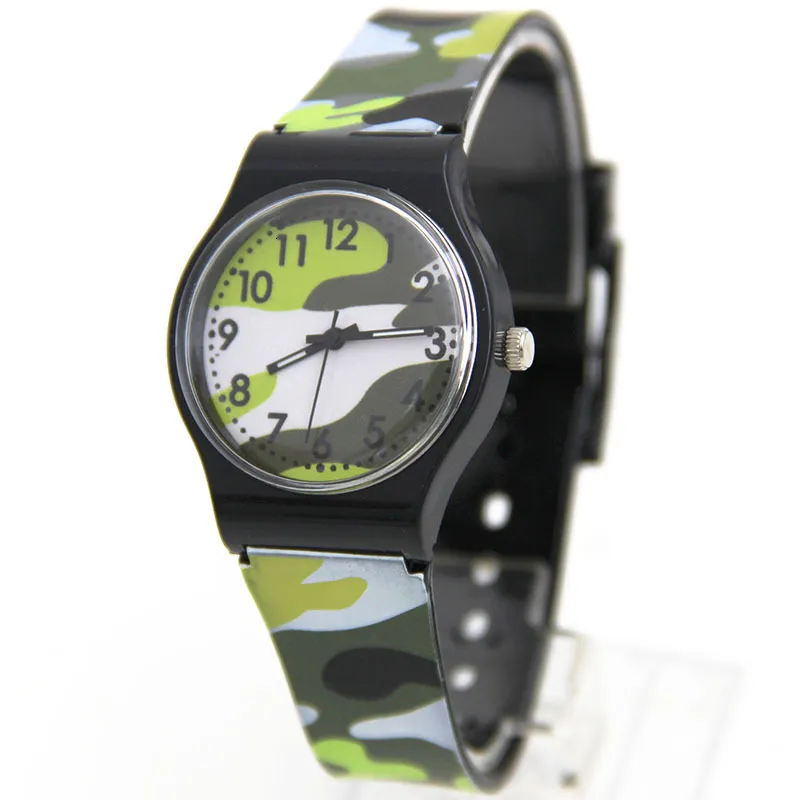 Children's watches Navy Blue Military Camouflage Watch Children Silicone Watch Cartoon Quartz Kids Watches Boys Gift Relogio Watch for Children 230802