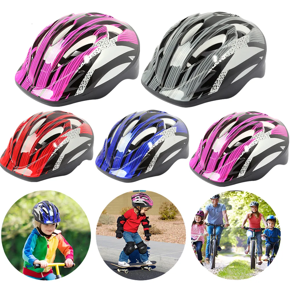 Casques de cyclisme enfants casque patinage équitation sécurité enfants vélo protection Bicicleta pour 512 ans 230801