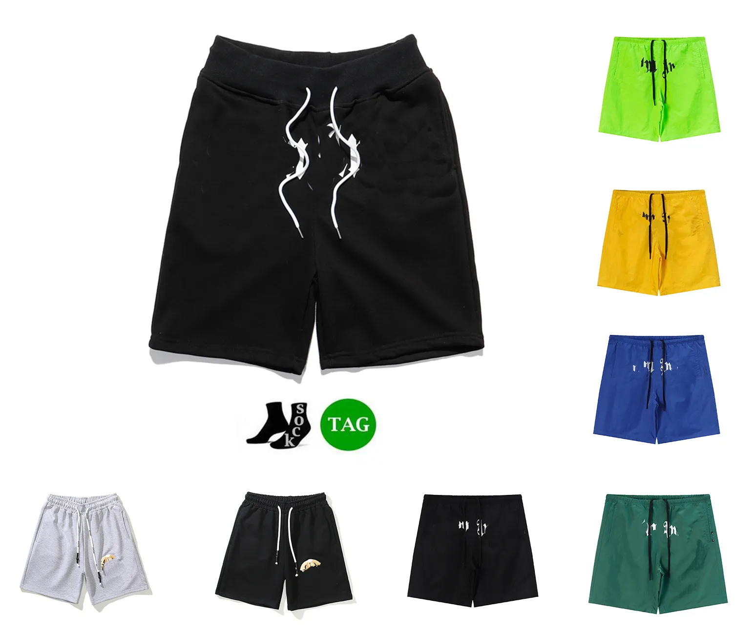 Shorts de grife masculinos de secagem rápida roupa de banho estampados 2023 verão prancha praia calças masculinas tamanho S-XL