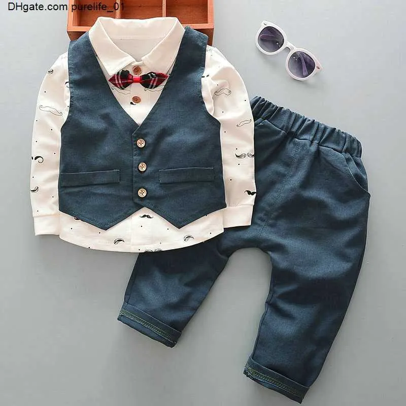 Baby Boy Formal Outfit Set Newborn Spring Suit, 1st Birthday