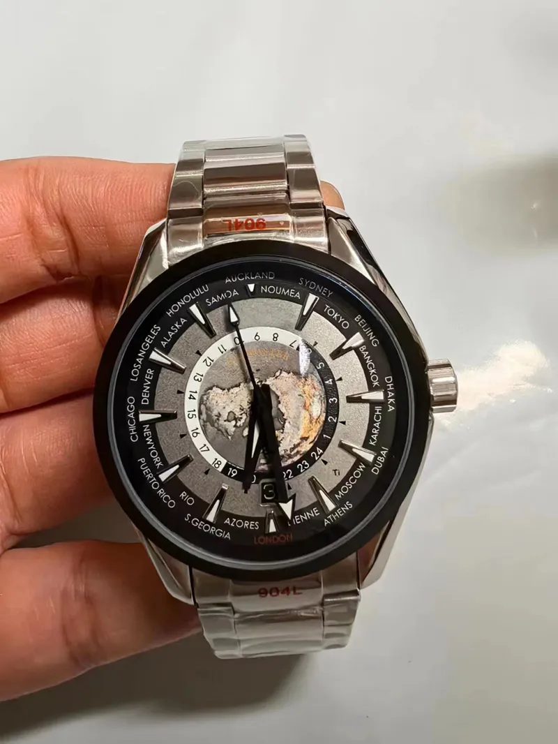 Ome Orologi da polso da uomo in acciaio inossidabile Diametro 41mm 2023 Nuovi orologi da uomo Tutti i quadranti Lavorano Macchine automatiche Orologi Top Luxury Brand Orologio Uomo Moda o013