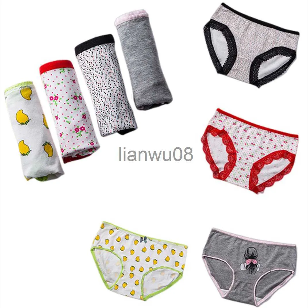 Culotte Adolescente Culotte Menstruelle Culotte Physiologique Floral Doux Sous-Vêtements Élargis Dame Culotte Anti-Fuite 2830cm Culotte Femme x0802