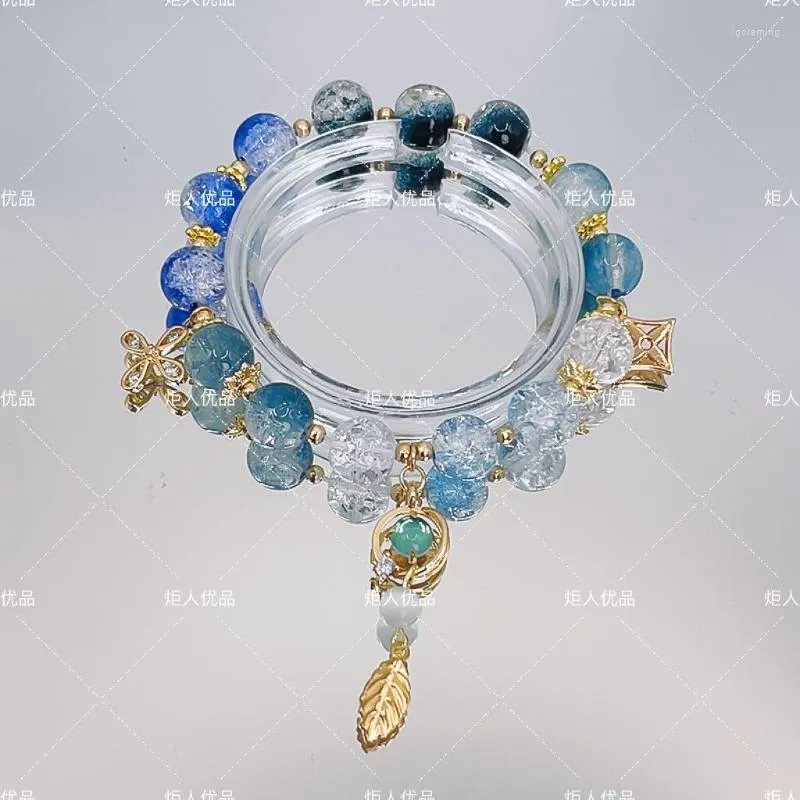 Lien Bracelets Anime Wanderer Xiao Klee Nilou Femmes Bracelet Genshin Impact Femme Mode Cosplay Cristal Chaîne Bracelets Cadeaux Brassard
