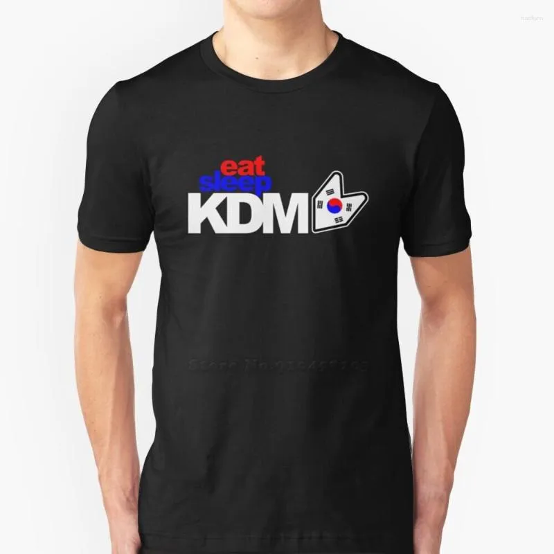 Men's T Shirts Eat Sleep Kdm ( 4 ) Funny Printed Men Shirt Summer Style Hip Hop Casual Korean Domestic Market Culture