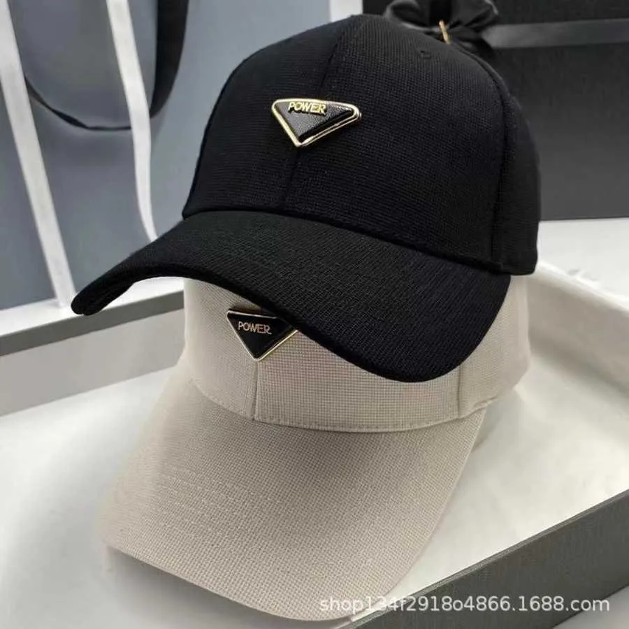 Toppdesigner Luxury Hat 2023 New Women's Hard Top Baseball Cap Hat Big Head Circir Cir Cir Cir Cir Cir Cir Cestestestestestestplatsplatsplatsplatsplatsplatsplats